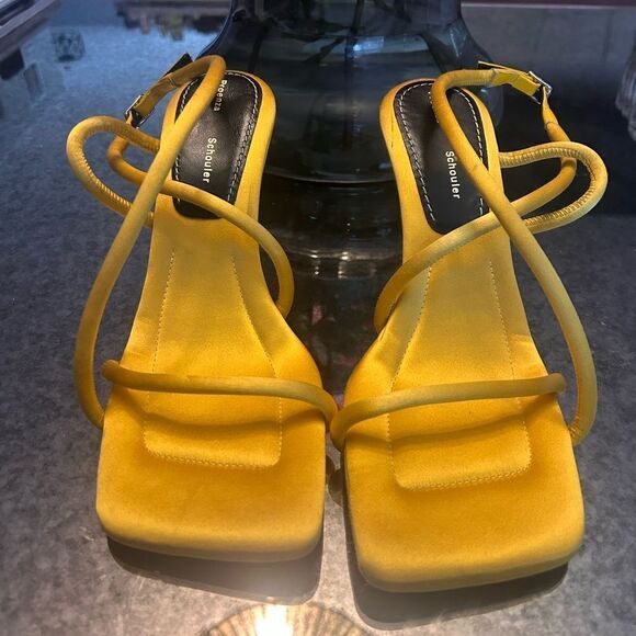 Proenza Schouler Strappy Slingback Heel Sandals - Picture 3 of 10